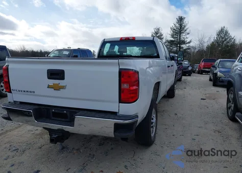 2015 Chevrolet Silverado 2500Hd Wt из США, поврежденный, VIN 1GC2CUEG5FZ559206